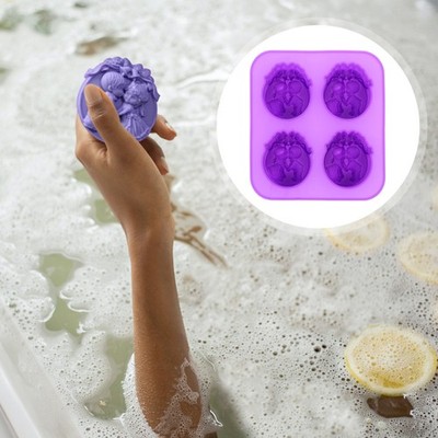1PC Seife Silikonform Kuchen Schokolade Keks Pudding Gelee Eiswürfel DIY Form