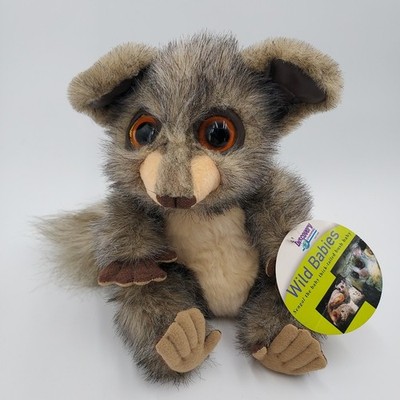 1999 Discovery Channel Plush Wild Babies Sengal Bush Baby Realistic Stuffed VTG
