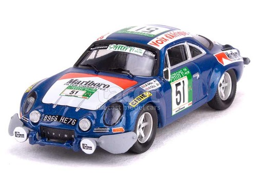 Alpine A110 1800 Bandama Rallye 1977 – Trofeu 1/43, Limitée à 150 Ex