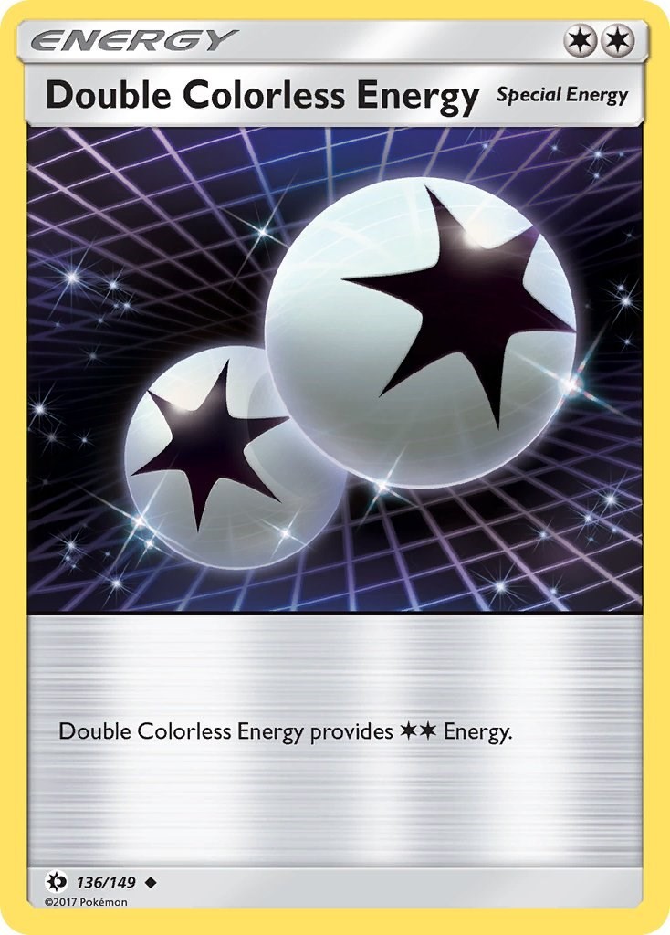 Double Colorless Energy (136/149) Uncommon NM SM01 SM Base Set Pokemon TCG