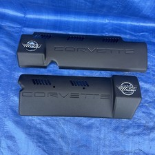 Corvette C4 Coupe Pair Of Fuel Rail Injector Cover 5.7l V8 8 Cyl Fits 1992-1993