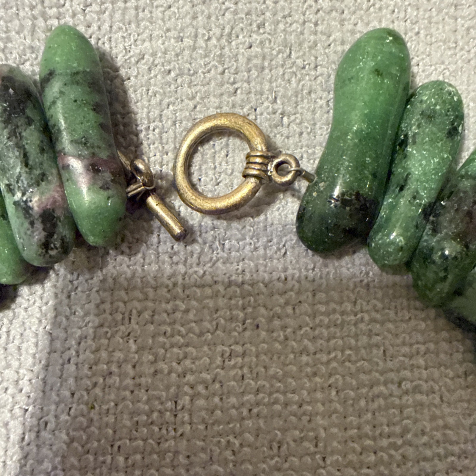 ruby zoisite necklace - image 4