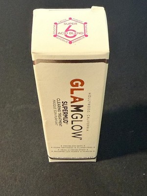 GLAMGLOW Supermud Clearing Treatment-Problem-Skin Pore Refining-1 oz/30 g - New