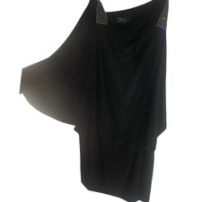 Dressbarn collection party dress 18W black sparkly