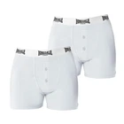 Lonsdale 2 pr Pack Mens Cotton Boxer Shorts  S,M,L,XL White underwear