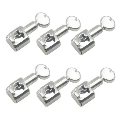 6Pcs Sewing Machine Needle Clip Sewing Machine Metal Needle Clamps with Screw
