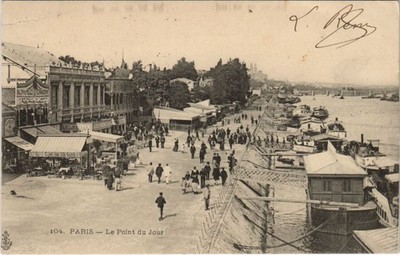 Old postcard Paris - Le Point du Jour (51686)