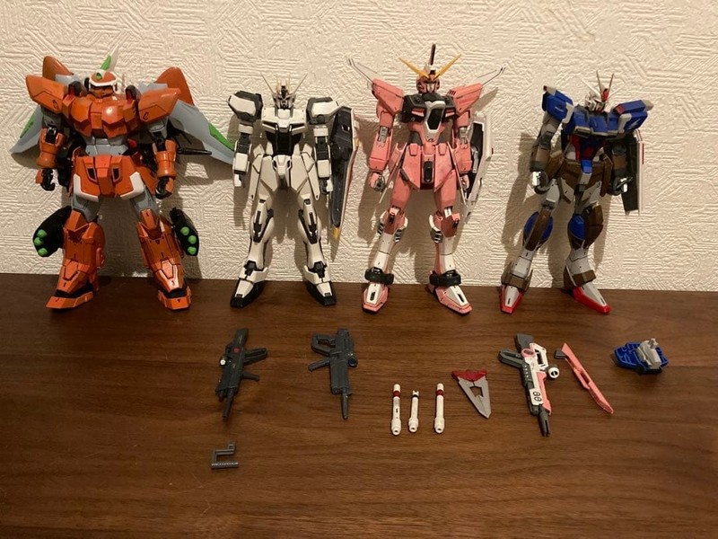 Gundam MG Model Kit Figure Set Master Grade Gunpla Bandai Collection #604