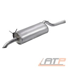 ENDSCHALLDÄMPFER AUSPUFF SCHALLDÄMPFER FÜR RENAULT MEGANE 1 1.6 1.8 BJ 99-03