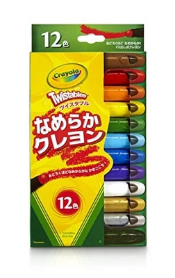 Crayola Twistables Slick Stix superglatte Buntstifte 12 Farben einziehbar 529512 - Bild 1 von 2
