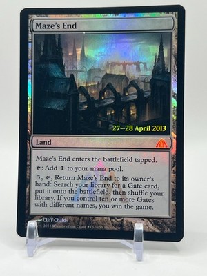 Maze's End - FOIL - Prerelease Cards (PRE) - Dragon's Maze - #152/156 - MTG