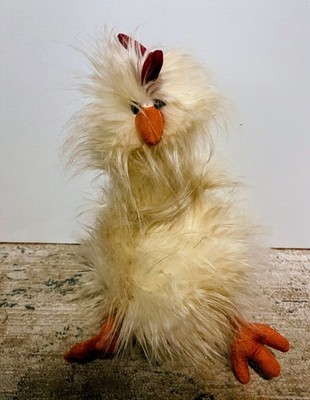 Jellycat Silkie Chelsea Chicken Plush Pet Stuffed Animal 12” NEW