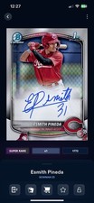 Digital Card - Esmith Pineda Chrome Prospect Signature Rare Bowman 25