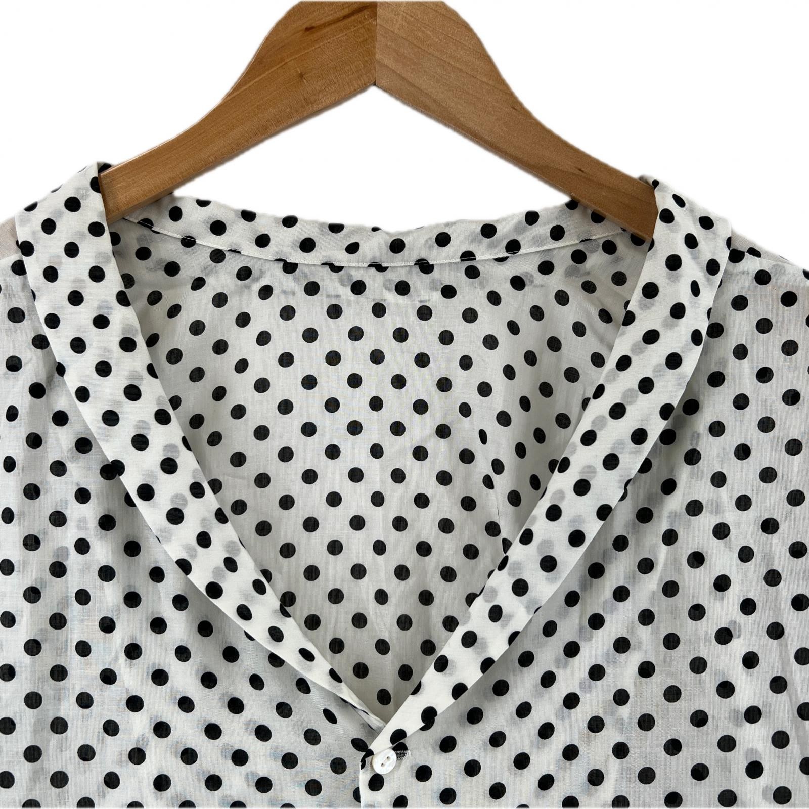 FRAMeWORK blouse white/black polyester Women - image 3