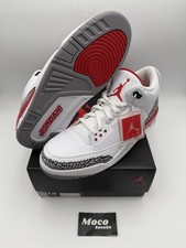 Nike Air Jordan 3 Retro - SZ 13- Hall of Fame 2028 “Katrina” Red White Grey Jordan | Shoes | Nike Air Jordan 3 Retro Sz 3 Hall Of Fame  main image 3