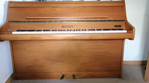 Bentley Upright Piano 1988 Excellent Condition, One Owner, Regularly Serviced - Picture 1 of 6