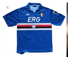 Sampdoria Jeresy / Gianluca Vialli / ASICS / 1991 XL