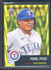 Yohel Pozo 2022 Topps Chrome Platinum Yellow RayWave Refractor #169 (18/250)
