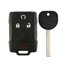 1x New Replacement Keyless Key Fob Remote Compatible with & Fits for Chevy GM...