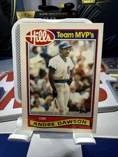 1989 Topps Hills Team MVP's Andre Dawson  #11 Chicago Cubs Baseball Card
