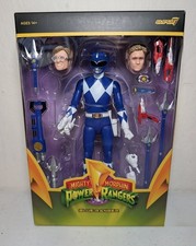 NIB Super7 Mighty Morphin Power Rangers Ultimates Blue Ranger