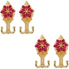 4 stücke Vorhang Raffback Haken Dekorative Vorhanghaken Türwand Hut Kleiderbügel