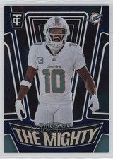 2024 Panini Totally Certified The Mighty Mirror Blue 21/199 Tyreek Hill #15