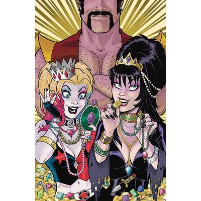 Harley Quinn X Elvira #5 Cover L 1:20 Amanda Conner Jewels Virgin Variant
