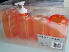 set bagno - 4 accessori