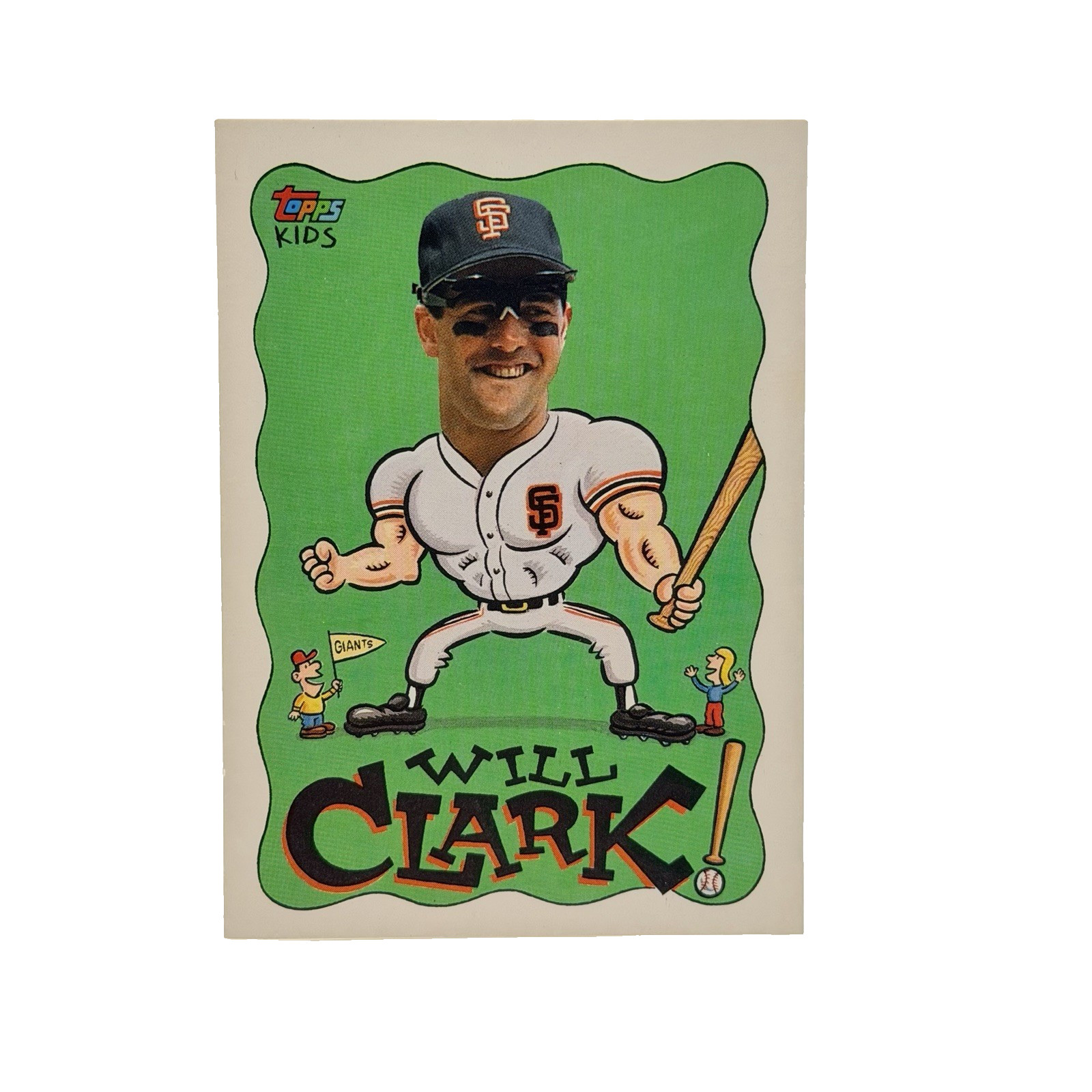 Will Clark - 1992 Topps Kids #58 - San Francisco Giants