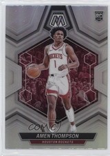 2023-24 Panini Mosaic Rookies Silver Prizm Amen Thompson #230 1r13