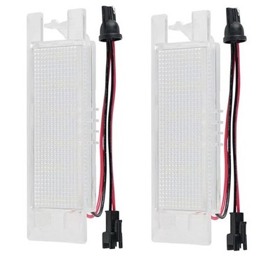 LED License Plate Lamp White Light For Opel Zafira B Astra H Corsa D Insignia
