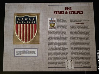 1994 MLB Cooperstown Collection 1943 Stars & Stripes Patch "World War II" w/info