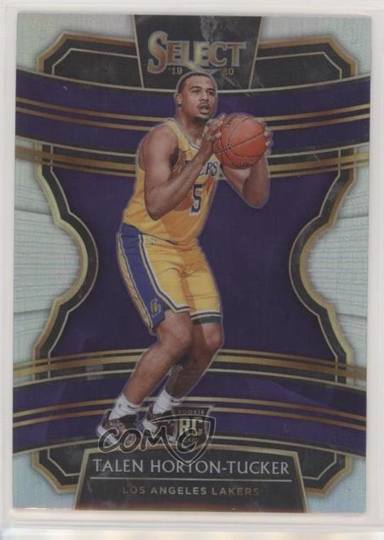 2019-20 Panini Select Concourse Silver Prizm Talen Horton-Tucker #13 0e4q