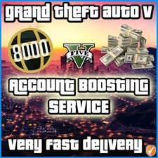 Boosting GTA Online für PC (Enhanced Edition) Level 1-8000 🎮