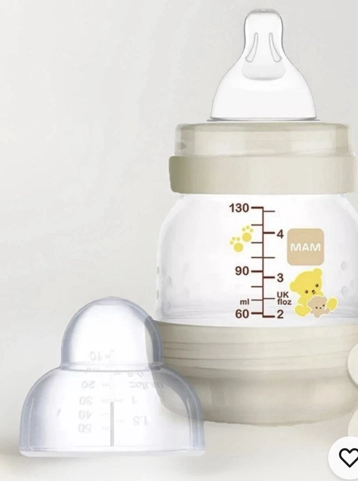 1 - MAM Easy Start Anti-Colic 4.5-Ounce Baby Bottle W/ Pacifier Set - Image 3 of 3