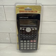School Supplies Scientific Calculator 240 Function Memory Battery Operated New