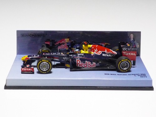 MINICHAMPS 1:43 RED BULL RACING RENAULT RB8 S. VETTEL 2012