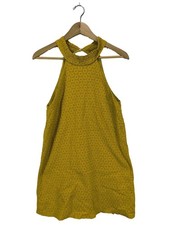 ZARA Robe en maille tricotées Dames Robe T EU 34 jaune primevère