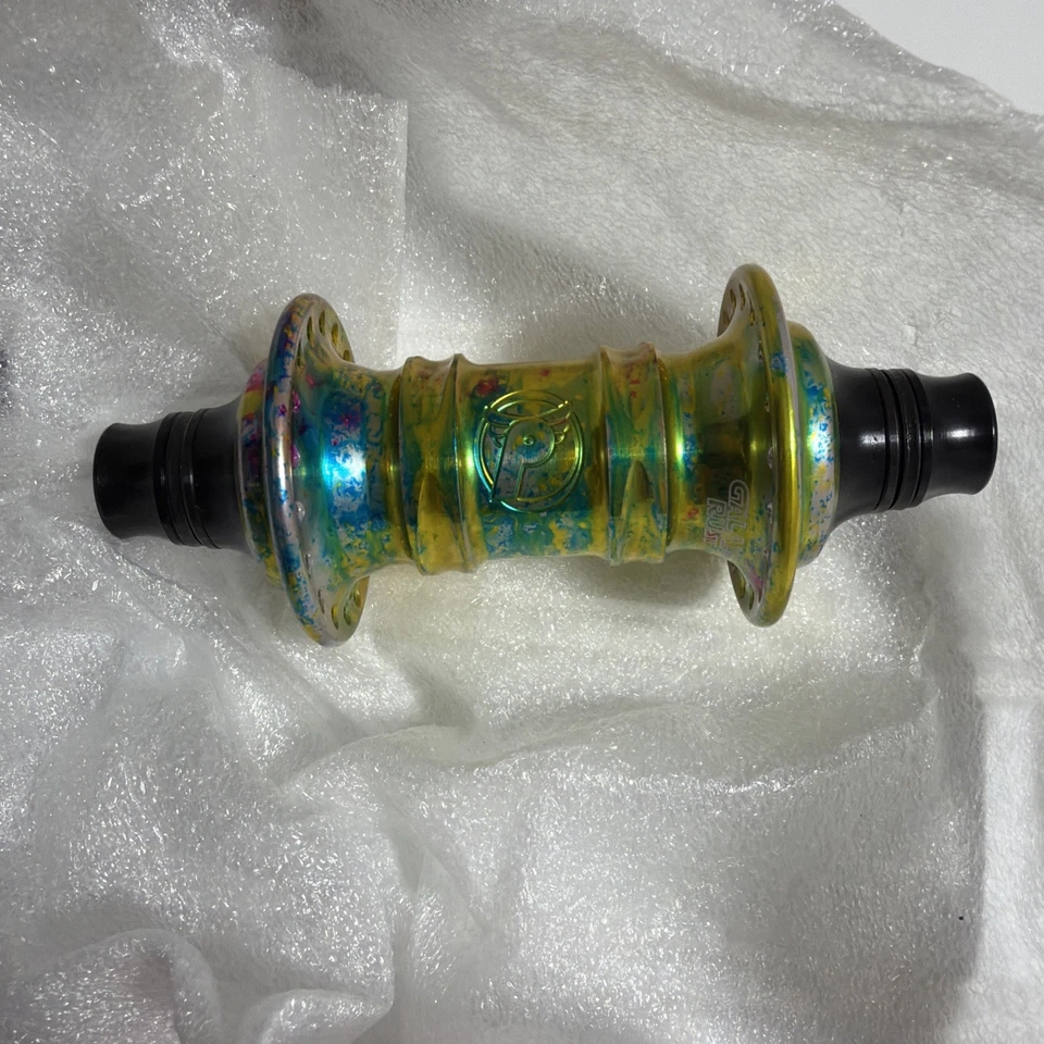 MINI HUBSET PERFIL RACING GALAXY RUST LIMITED BMX EYES 16T RHD - Imagem 4 de 4