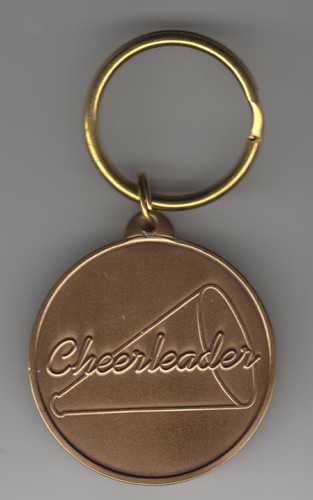 Cheerleader Megaphon Bronze Schlüsselanhänger - Bild 1 von 2