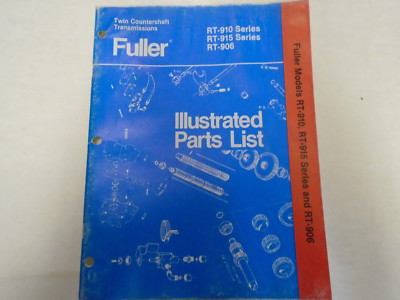Eaton Fuller RT-910 RT-915 RT-906 Serie Getriebeteile Katalog Handbuch ***