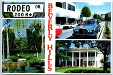 Postcard - Classic Elegance - 200 North Rodeo Drive, Beverly Hills, California