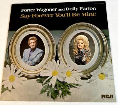 Dolly Parton Memorabilia Porter Wagner  Forever You'll Be Mine Vinyl Record LP