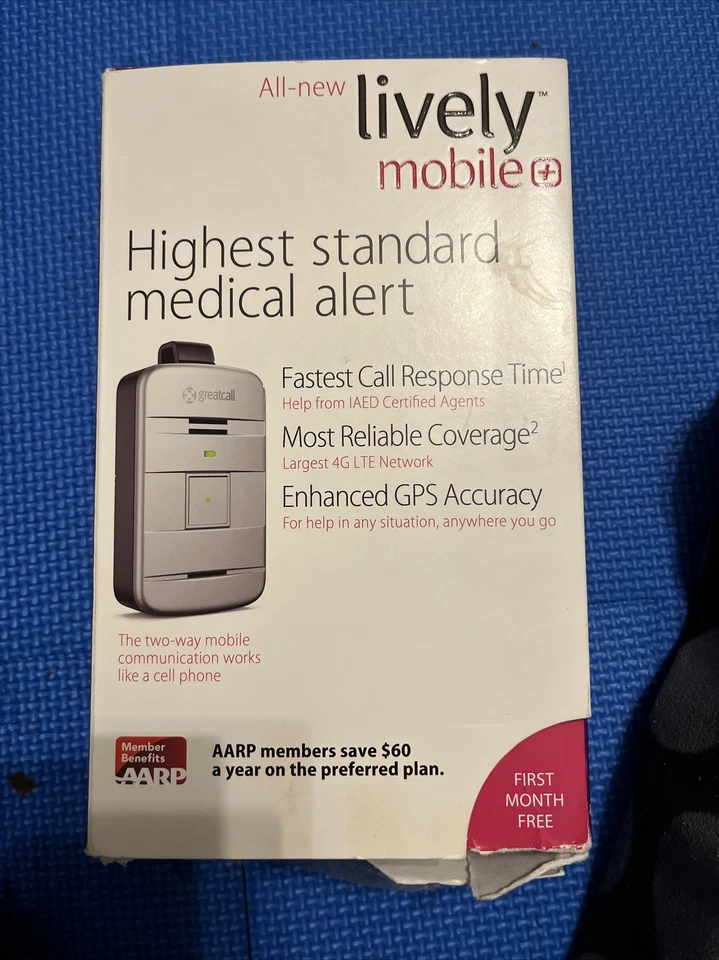 Dispositivo de alerta médico de emergência Lively Mobile resistente à água - Imagem 2 de 4