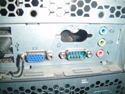 Lenovo IBM ThinkCentre PS2 Extension INTERNAL cable 43N9149 knockout with screw - Afbeelding 3 van 5