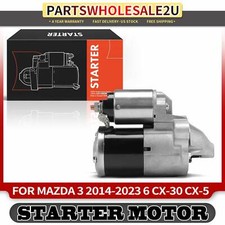 Starter Motor for Mazda 3 CX-5 2014-2023 6	2014-2021 L4 2.5L 1.4KW 12V CW 11T