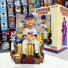 PETE ALONSO #1 New York Mets "Stranger Things" Netflix 1st Ever MLB Bobblehead
