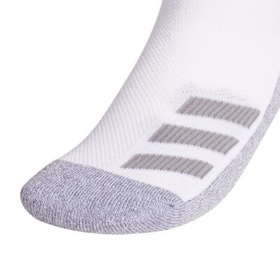 adidas 299807 Kids Cushioned Angle Stripe Quarter Socks (4-Pair), Medium