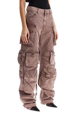 デニム・ジーパン THE ATTICO Woman Jeans Pink 250WCP00084DDC098AA 865 cargo trousers THE ATTICO Woman Tg. 25 JEANS